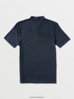 Z0ZR08147 Navy Men Wowzer Polo Short Sleeve Shirt Volcom Clothing - Image 3