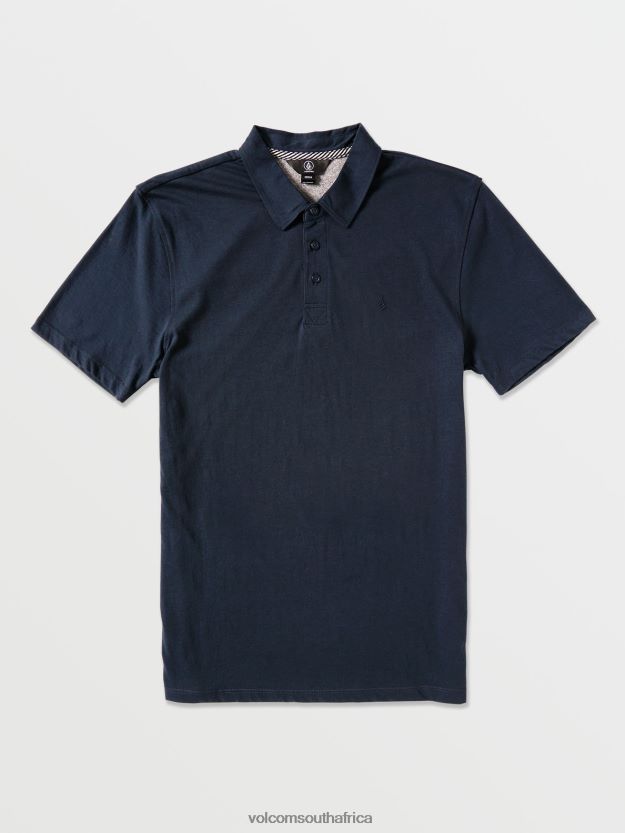 z0zr08147_navy_men_wowzer_polo_short_sleeve_shirt_volcom_clothing.jpg Z0ZR08147 Navy Men Wowzer Polo Short Sleeve Shirt Volcom Clothing - Image 1