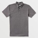 Z0ZR08151 Stealth Men Wowzer Polo Short Sleeve Shirt Volcom Clothing
