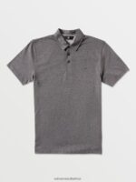 Z0ZR08151 Stealth Men Wowzer Polo Short Sleeve Shirt Volcom Clothing