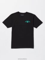 Z0ZR0815 Black Men Marcher Short Sleeve Tee Volcom Clothing