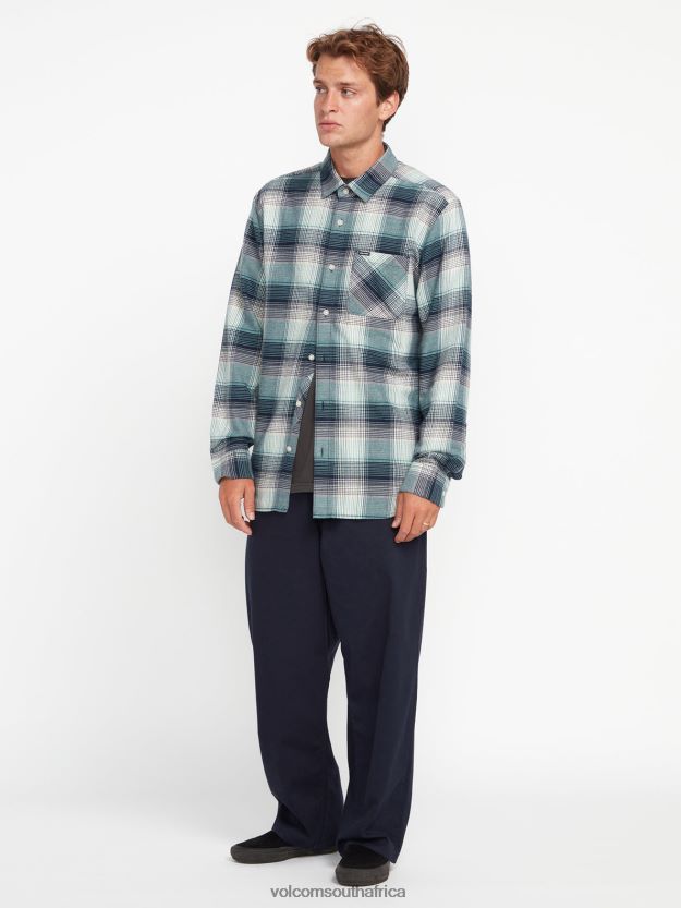 z0zr08166_navy_men_glenstone_long_sleeve_shirt_volcom_clothing.jpg Z0ZR08166 Navy Men Glenstone Long Sleeve Shirt Volcom Clothing - Image 1