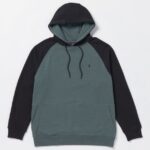 Z0ZR08174 Dark Slate Men Homak Hoodie Volcom Clothing