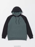 Z0ZR08174 Dark Slate Men Homak Hoodie Volcom Clothing