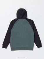 Z0ZR08174 Dark Slate Men Homak Hoodie Volcom Clothing - Image 3