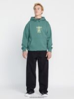 Z0ZR08175 Service Blue Men Utopic Hoodie Volcom Clothing
