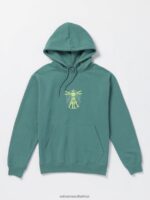 Z0ZR08175 Service Blue Men Utopic Hoodie Volcom Clothing - Image 5
