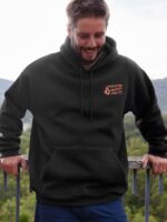 Z0ZR08178 Black Men Workwear Pullover Hoodie Volcom Clothing - Image 13