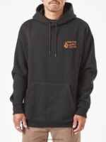 Z0ZR08178 Black Men Workwear Pullover Hoodie Volcom Clothing - Image 16