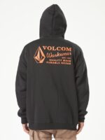 Z0ZR08178 Black Men Workwear Pullover Hoodie Volcom Clothing - Image 7