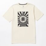 Z0ZR0817 Off White Heather Men Vexer Short Sleeve Tee Volcom Clothing