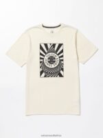 Z0ZR0817 Off White Heather Men Vexer Short Sleeve Tee Volcom Clothing