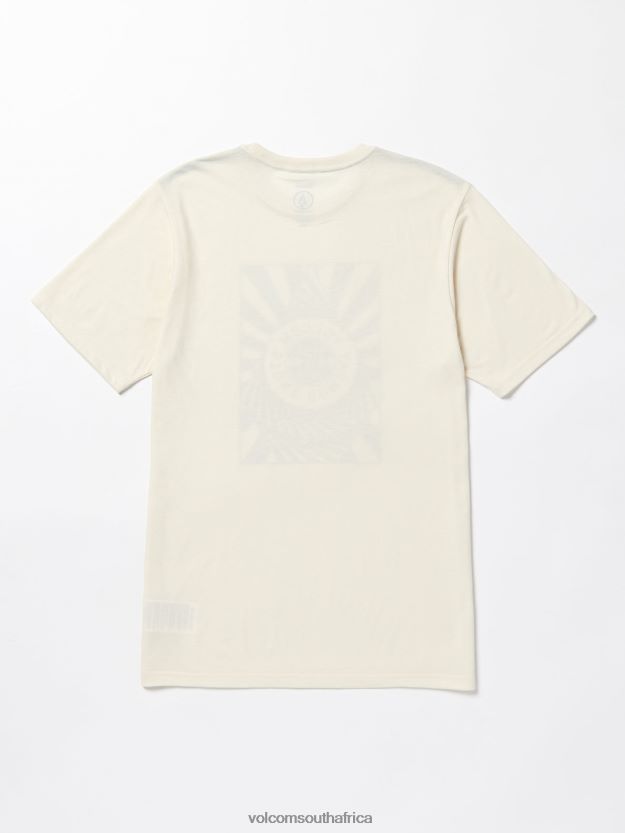 Z0ZR0817 Off White Heather Men Vexer Short Sleeve Tee Volcom Clothing - Image 3