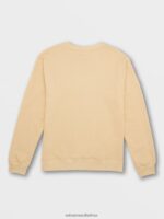 Z0ZR08180 Almond Men Produce Crew Sweatshirt Volcom Clothing - Image 7
