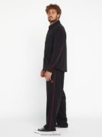 Z0ZR08183 Black Men Surf Vitals Jack Robinson Fleece Volcom Clothing - Image 13