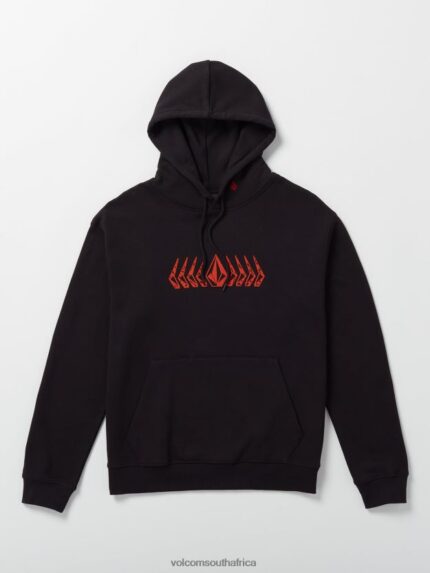Z0ZR08185 Black Men Watanite Hoodie Volcom Clothing