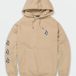 Z0ZR08186 Almond Men Iconic Stone Pullover Sweatshirt Volcom Clothing