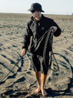 Z0ZR08188 Black Men Surf Vitals Balaram Stack Jacket Volcom Clothing - Image 6