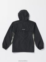 Z0ZR08188 Black Men Surf Vitals Balaram Stack Jacket Volcom Clothing - Image 10