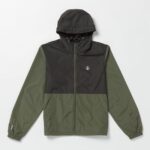 Z0ZR08189 Squadron Green Men Phase 91 Jacket Volcom Clothing