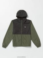 Z0ZR08189 Squadron Green Men Phase 91 Jacket Volcom Clothing