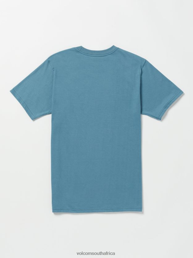 Z0ZR0818 Indigo Ridge Men Rotato Short Sleeve Tee Volcom Clothing - Image 2