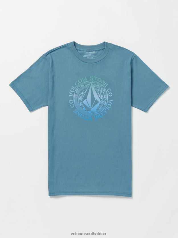 Z0ZR0818 Indigo Ridge Men Rotato Short Sleeve Tee Volcom Clothing - Image 1