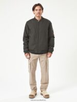 Z0ZR08191 Black Men Workwear Jacket Volcom Clothing - Image 10