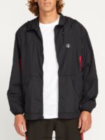 Z0ZR08195 Black Men Surf Vitals Jack Robinson Jacket Volcom Clothing - Image 5
