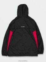 Z0ZR08195 Black Men Surf Vitals Jack Robinson Jacket Volcom Clothing - Image 10
