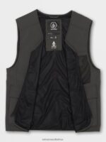 Z0ZR08196 Black Men Skate Vitals Alec Majerus Vest Volcom Clothing - Image 14