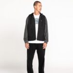 Z0ZR08197 Black Men Volblaster Jacket Volcom Clothing