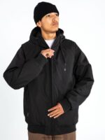 Z0ZR08199 Black Men Hernan 5K Jacket Volcom Clothing - Image 16