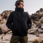 Z0ZR08199 Black Men Hernan 5K Jacket Volcom Clothing