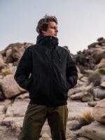 Z0ZR08199 Black Men Hernan 5K Jacket Volcom Clothing
