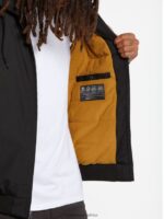 Z0ZR08199 Black Men Hernan 5K Jacket Volcom Clothing - Image 21