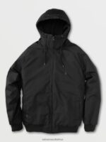 Z0ZR08199 Black Men Hernan 5K Jacket Volcom Clothing - Image 10