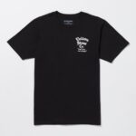 Z0ZR0819 Black Men Party Of 1 Short Sleeve Tee Volcom Clothing