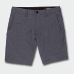 Z0ZR08208 Navy Men Frickin Cross Shred Static Shorts Volcom Clothing