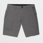 Z0ZR08212 Charcoal Heather Men Frickin Cross Shred Static Shorts Volcom Clothing