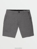 Z0ZR08212 Charcoal Heather Men Frickin Cross Shred Static Shorts Volcom Clothing