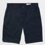 Z0ZR08219 Dark Navy Men Frickin Modern Stretch Chino Shorts Volcom Clothing