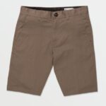 Z0ZR08220 Mushroom Men Frickin Modern Stretch Chino Shorts Volcom Clothing