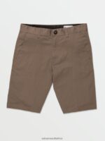 Z0ZR08220 Mushroom Men Frickin Modern Stretch Chino Shorts Volcom Clothing