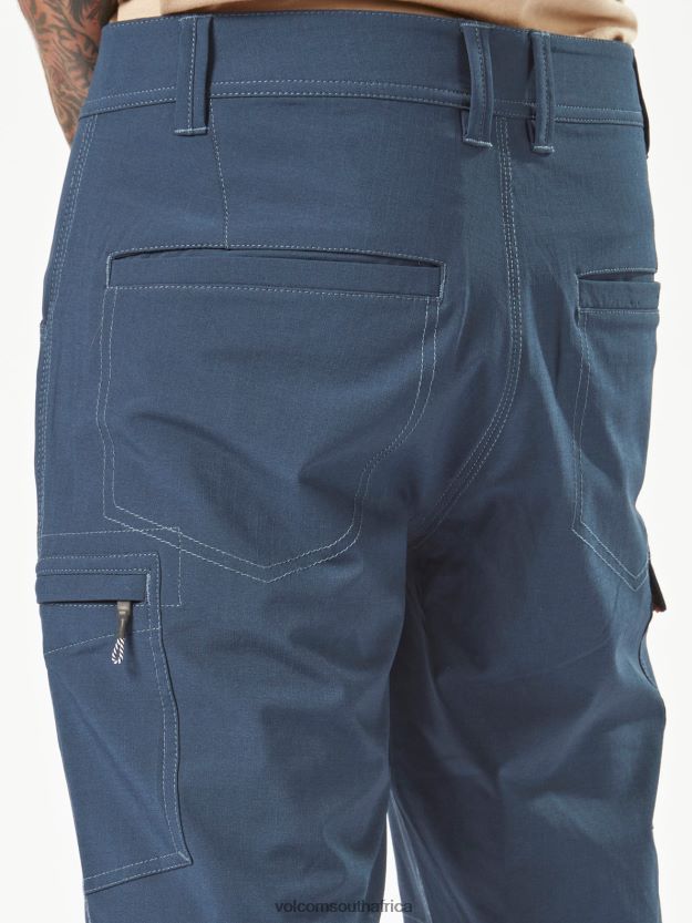 Z0ZR08221 Navy Men Workwear Slab Hybrid Shorts Volcom Clothing - Image 5
