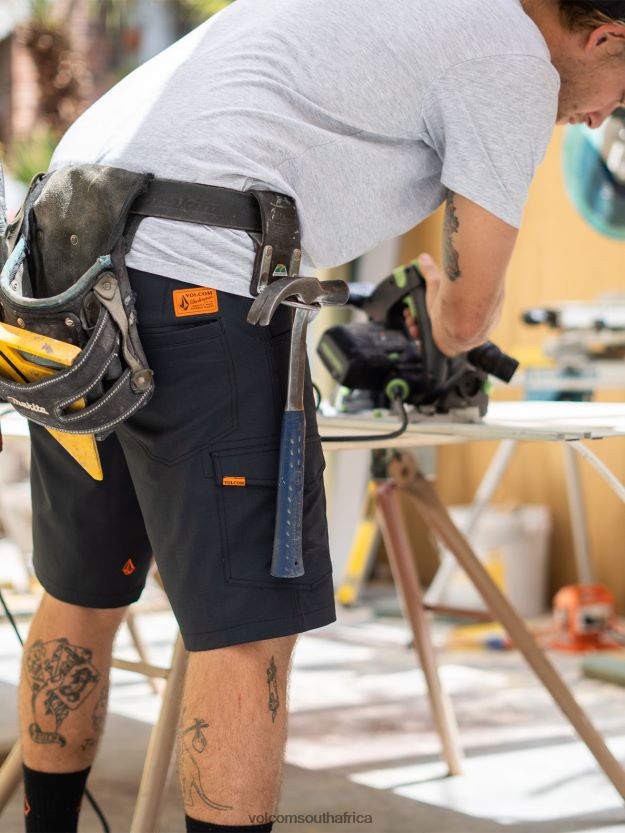 z0zr08221_navy_men_workwear_slab_hybrid_shorts_volcom_clothing.jpg Z0ZR08221 Navy Men Workwear Slab Hybrid Shorts Volcom Clothing - Image 1