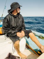 Z0ZR08222 Black Men Surf Vitals Balaram Stack Hybrid Shorts Volcom Clothing - Image 3