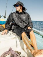 Z0ZR08222 Black Men Surf Vitals Balaram Stack Hybrid Shorts Volcom Clothing - Image 7