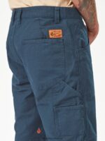 Z0ZR08226 Navy Men Workwear Caliper Work Shorts Volcom Clothing - Image 15