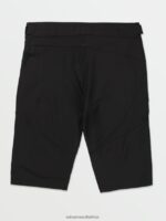 Z0ZR08229 Black Men Trail Ripper Shorts Volcom Clothing - Image 3